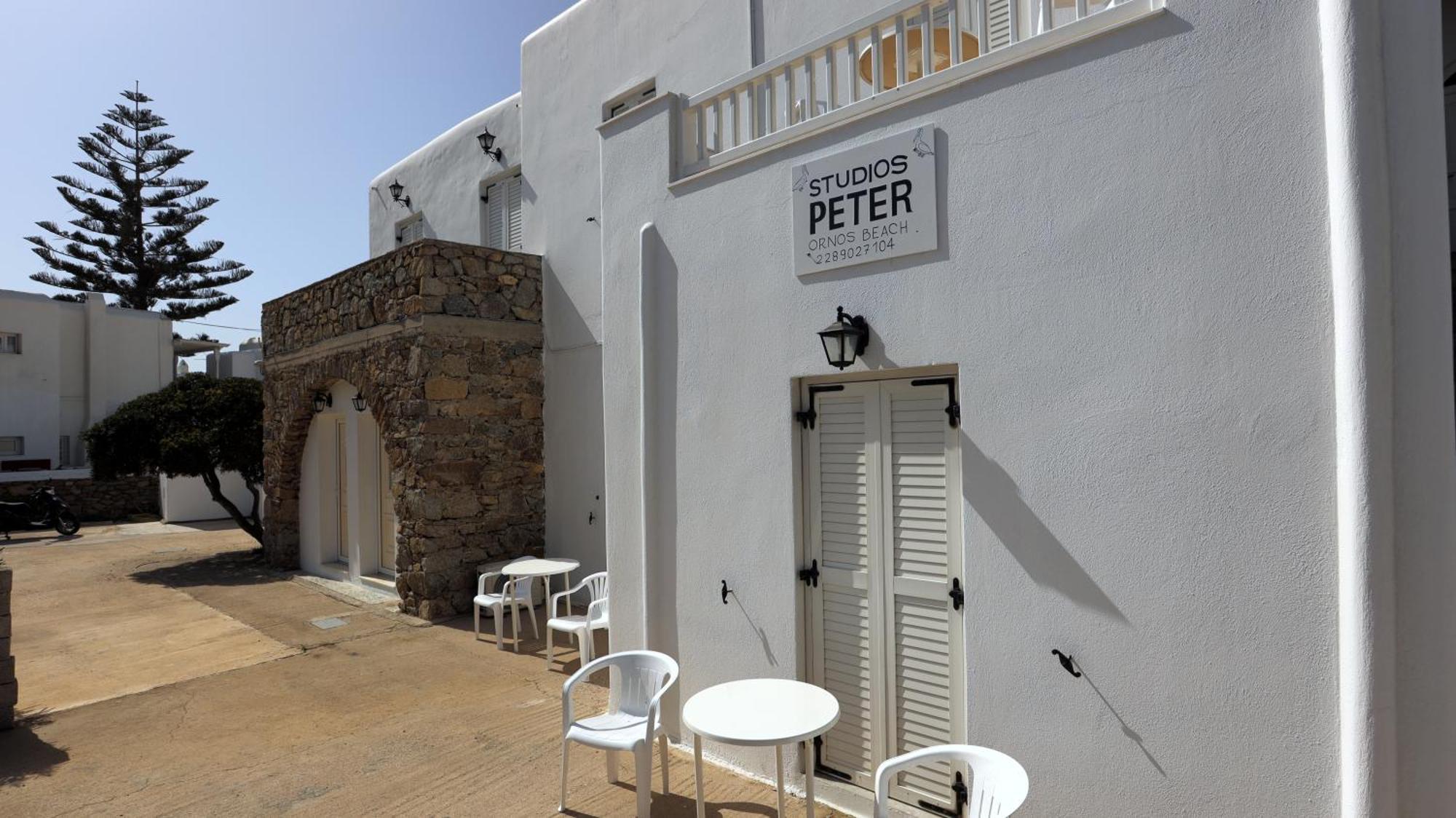 Peter Studios Ornos  Extérieur photo
